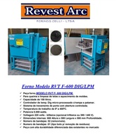 FORNO MOD. RVT F-600 DIG/LPM