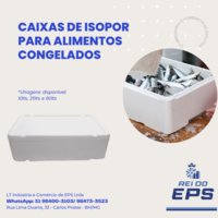 Caixa de Isopor para Pescado