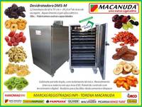 DESIDRATAÇÃO DE FRUTAS, EQUIPAMENTO EM AÇO INOX MACANUDA