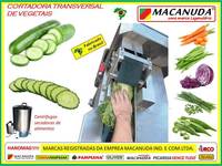 FATIAS FINAS DE PEPINO MÁQUINA INDUSTRIAL MACANUDA