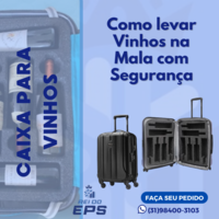 Mala de EPS para Vinho - Berço para transporte de Garrafas