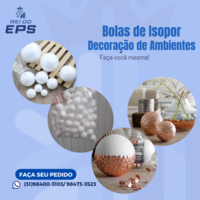 BOLAS DE ISOPOR PARA ARTESANATO