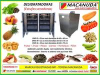 DESIDRATAÇÃO PROFISSIONAL DE FRUTAS E HORTALIÇAS MACANUDA NA BAHIA