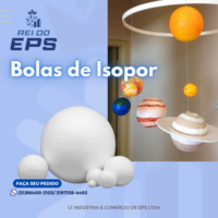 BOLAS DE ISOPOR PARA TRABALHOS ESCOLARES