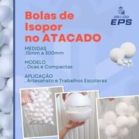 BOLAS DE ISOPOR NO ATACADO