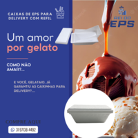 Caixinhas de Isopor - Embalagens termicas para Gelato e sorvetes