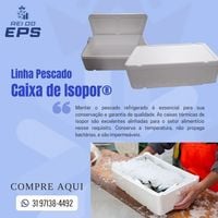 Caixas de Isopor para Pescados