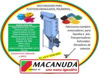 EQUIPAMENTO PARA MISTURAR PLÁSTICO GRANULADO QUALIDADE MACANUDA