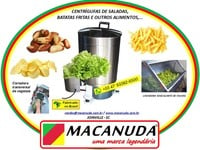 CENTRÍFUGA INDUSTRIAL DE ALIMENTOS MACANUDA 