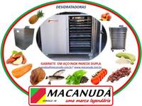 DESIDRATADOR DE ALIMENTOS - SECADORES DE FRUTAS E VEGETAIS MACANUDA