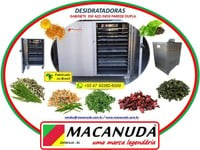 FÁBRICA DE DESIDRATADOR PROFISSIONAL DE ERVAS MEDICINAIS MACANUDA