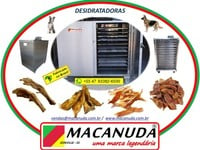 EQUIPAMENTOS PARA FABRICAÇÃO DE ALIMENTOS PARA ANIMAIS, DESIDRATADORAS