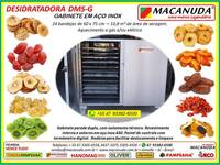 DESIDRATADORES INDUSTRIAIS DE ALIMENTOS CONSTRUÇÃO AÇO INOX MACANUDA