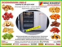 MÁQUINA DE SECAR FRUTAS INDUSTRIAL GABINETE INOX, MACANUDA