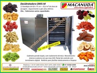 MÁQUINA DE SECAR (DESIDRATAR) FRUTAS EM AÇO INOX, QUALIDADE MACANUDA