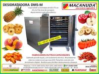 DESIDRATADORES GABINETE AÇO INOX COM 48 BANDEJAS - MACANUDA