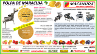 MBANZA KONGO, MÁQUINAS MACANUDA PARA PROCESSAR FRUTAS E HORTALIÇAS