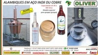 ALAMBIQUE DE AÇO INOX QUALIDADE MACANUDA