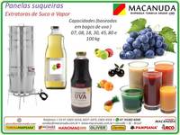 EXTRATORA DE SUCO CAPACIDADE 80,0 KG DE UVA - MACANUDA