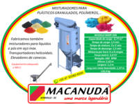 EQUIPAMENTO PRA MISTURAR PLÁSTICO PICADO - MACANUDA JOINVILLE