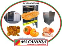 CAQUI DESIDRATADO, EQUIPAMENTOS EM AÇO INOX MACANUDA