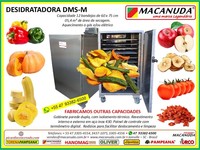 DESIDRATADORAS DE VEGETAIS EM AÇO INOX INDUSTRIAL - MACANUDA