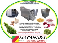 EQUIPAMENTO PROFISSIONAL PARA DESIDRATAR ALHO - MACANUDA