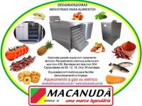 DESIDRATADOR PROFISSIONAL PARA ALIMENTOS GABINETE INOX - MACANUDA