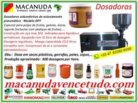 MACANUDA, A MARCA! DOSADOR DE CREME DE AMENDOIM EM SÃO BORJA RS