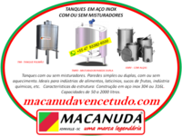 MACANUDA, A MARCA! TANQUES MISTURADORES EM FORTALEZA DOS VALOS RS