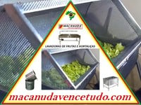 MACANUDA MÁQUINAS | LAVADORAS DE SALADAS VENDAS EM PANAMBI RS