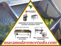 MACANUDA MÁQUINAS | LAVADORAS DE SALADAS VENDAS EM GRAVATAÍ RS