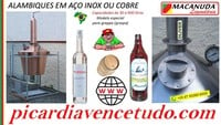 PICARDIAVENCETUDO.COM | ALAMBIQUES SANTA CATARINA EM AÇO INOX