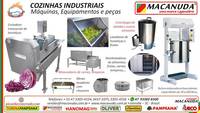 COZINHA INDUSTRIAL, MÁQUINAS  E EQUIPAMENTOS MACANUDA