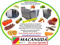 DESIDRATADORAS INDUSTRIAIS DE ALIMENTOS MACANUDA VENDAS NO BRASIL DESIDRATADORAS INDUSTRIAIS DE ALIMENTOS MACANUDA VENDAS NO BRASIL