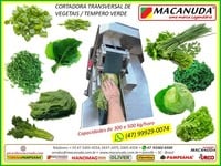 CORTAR TEMPERO VERDE MÁQUINA INDUSTRIAL MACANUDA