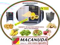 DESIDRATAR CASCA DE MARACUJÁ, EQUIPAMENTOS INDUSTRIAIS MACANUDA