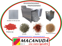 PIMENTA DESIDRATADA, EQUIPAMENTOS INDUSTRIAIS AÇO INOX MACANUDA PIMENTA DESIDRATADA, EQUIPAMENTOS INDUSTRIAIS AÇO INOX MACANUDA