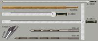 Barra Milimetrada 500MM // 700 MM MODELO 610800 Barra Milimetrada 500MM // 700 MM MODELO 610800
