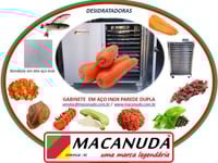DESIDRATADORA SECADORA DE CENOURA E OUTROS VEGETAIS MACANUDA DESIDRATADORA SECADORA DE CENOURA E OUTROS VEGETAIS MACANUDA