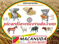 MACHACADOR - AMASSADOR DE AVEIA FABRICAÇÃO MACANUDA MACHACADOR - AMASSADOR DE AVEIA FABRICAÇÃO MACANUDA