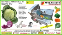 MÁQUINA INDUSTRIAL FATIADORA DE REPOLHO E OUTRAS HORTALIÇAS MÁQUINA INDUSTRIAL FATIADORA DE REPOLHO E OUTRAS HORTALIÇAS