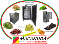 FOLHAS DE LOURO DESIDRATADAS, EQUIPAMENTOS INDUSTRIAIS MACANUDA