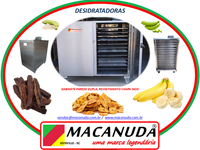 MÁQUINA INOX INDUSTRIAL MACANUDA DE DESIDRATAR BANANA