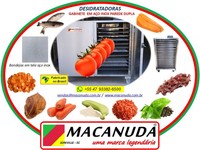 MAQUINÁRIO INDUSTRIAL PARA DESIDRATAR TOMATE - MACANUDA