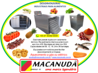 DESIDRATADORA DE ALIMENTOS INDUSTRIAL VENDAS EM BRASILIA DF