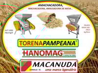 TRATOR MACANUDA. FABRICAMOS AMACHACADOR DE AVEIA