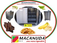 SECAGEM DE BANANA | MÁQUINA SE SECAR CHIPS DE BANANA MACANUDA