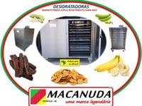 EQUIPAMENTO INDUSTRIAL PARA DESIDRATAR BANANA, VENDAS PRA TODO BRASIL