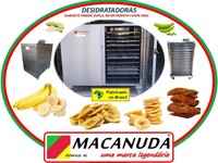 ESTUFA BANANA PASSA, DESIDRATADORA INDUSTRIAL FABRICAÇÃO MACANUDA